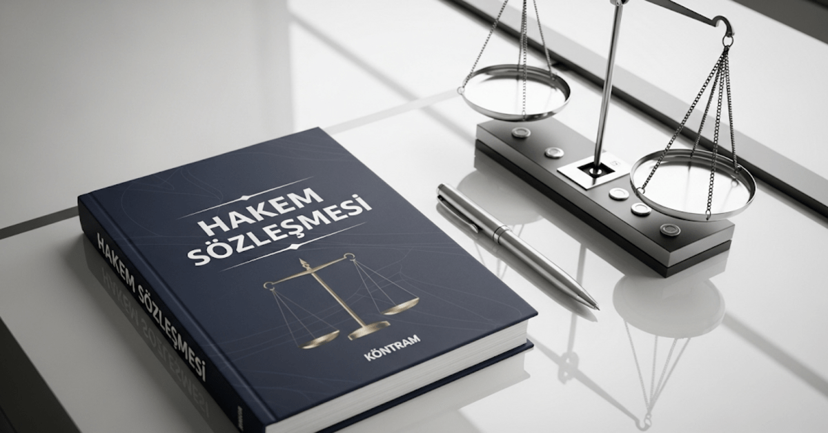 hakem sözleşmesi 
